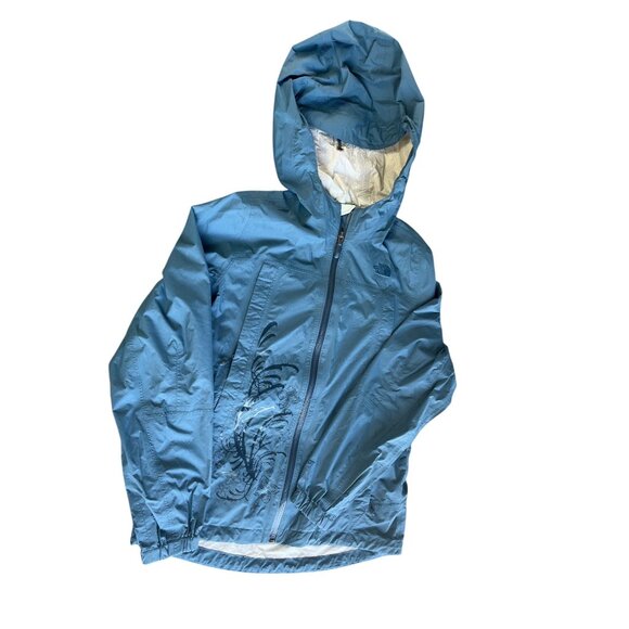 The North Face Womens HyVent DT Hooded Jacket Blue S - Picture 8 of 12